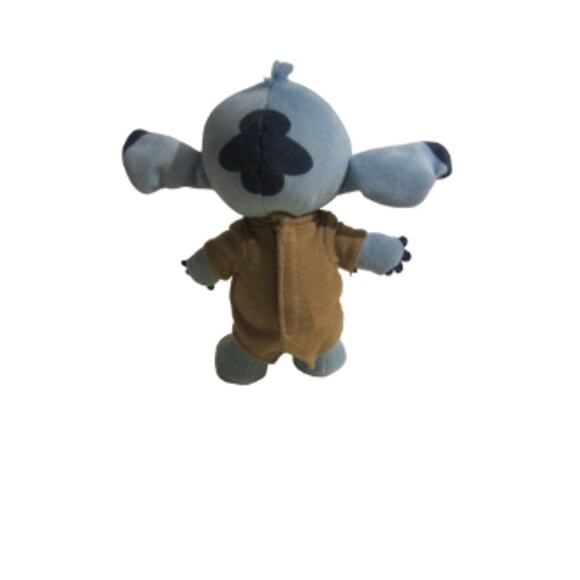 Disney Lilo & Stitch Alien Plush Doll in Brown Jacket Cosplay 10" Toy - Picture 3 of 5